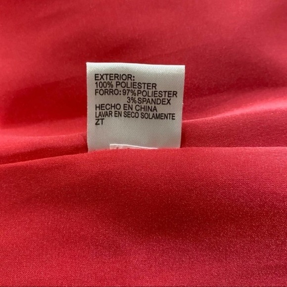 Cremieux Denise Coral Chiffon Maxi Dress Size Medium - Picture 8 of 8